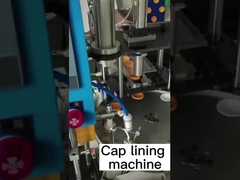 Machine de revêtement de bouchon à grande vitesse pour le remplissage précis des joints sur la fabrication de bouteilles
