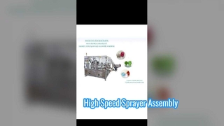 Machine d'assemblage de bouchons de détergent de blanchisserie automatisée non standard