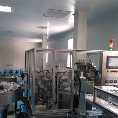 High-Speed 1500-8500pcs/hr Automatic Euro Cap Assembly Machine with Touch Screen Operation and Adjustable Speed