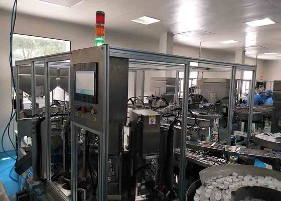 Un bon prix. Machine d'assemblage de bouchon pliable à huit stations en ligne