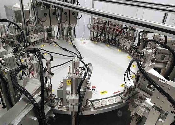 Un bon prix. Machine d'assemblage de bouteilles industrielles à double pliage à quatre stations en ligne