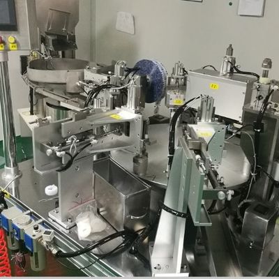 Un bon prix. Machine d'étiquetage automatisée en acier inoxydable de grande capacité intégrée à la connexion de la machine d'assemblage en ligne