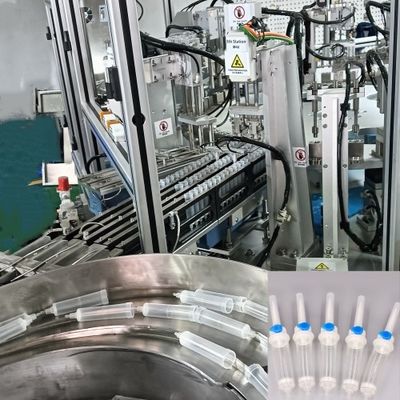 Un bon prix. Machine d'assemblage de produits médicaux personnalisés professionnels pour les gouttes intraveineuses avec inspection et solutions en fibre optique en ligne