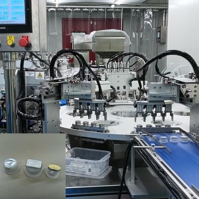 Machine d'assemblage Euro Cap pour revêtement de film pour perfusion avec commande PLC