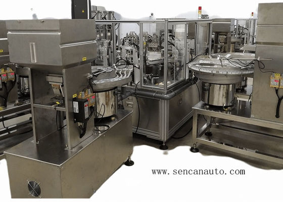 Un bon prix. Machine de fermeture de bouchon en acier inoxydable à vis personnalisée en ligne