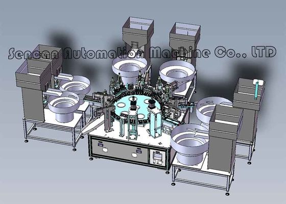 Un bon prix. Machine d'assemblage de capuchon hélicoïdal personnalisable 50 Hz Machine automatique de capuchon à vis en ligne