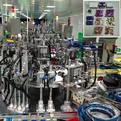 Un bon prix. Type tourne-disque Automatisé collecte de sang machine d'assemblage d'aiguille Réduire le coût de la main-d'œuvre Haute efficacité en ligne
