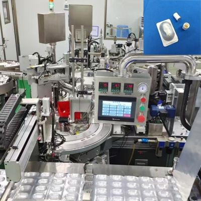 Un bon prix. Produit admissible avec servo-moteur, machine d'assemblage de produits médicaux pour le capuchon à iodophor et le capuchon de désinfection à l'acier inoxydable et à l'alliage d'aluminium en ligne