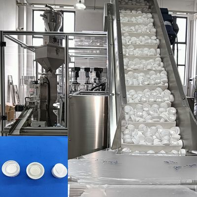 Un bon prix. Capule de sécheur Machine de remplissage automatique Tourne-disque Opération avec alimentation Ascenseur d'alimentation Réduire l'efficacité de dépôt manuel Augmentation en ligne