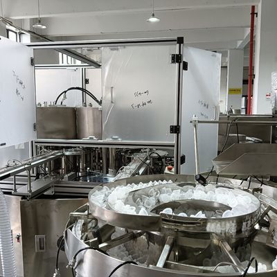 Machine de montage de couvercle à double pliage mécanique avec servo-moteur de grande capacité