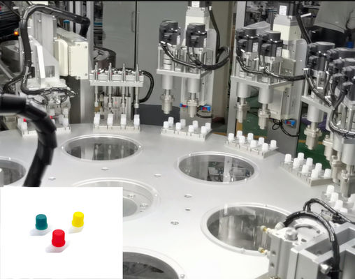 Un bon prix. Machine d'assemblage automatique à capuche à gelée avec interface de commande à écran tactile en ligne