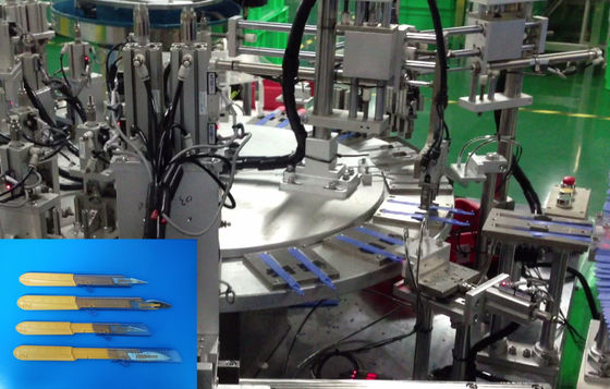 Un bon prix. Machine d'assemblage automatique et de grande capacité de couteau chirurgical en ligne