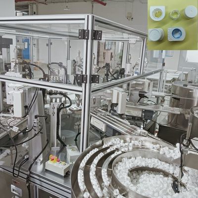 Fonctionnement stable positionnement précis pour la machine d'assemblage d'hélicoptère à capuche automatique de lait