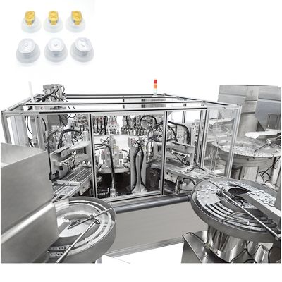 Un bon prix. Machine d'assemblage automatisée de capsules en feuille d'aluminium pour perfusion, pour une feuille d'aluminium facile à décoller et une excellente propriété de soudure, bouchons de flacons IV en ligne