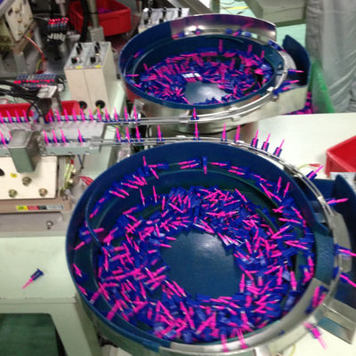 Ligne de production de lancettes de sécurité automatisée avec contrôle PLC et fonctionnement de l'écran tactile pour l'assemblage d'aiguille de prélèvement sanguin à 99% qualifié