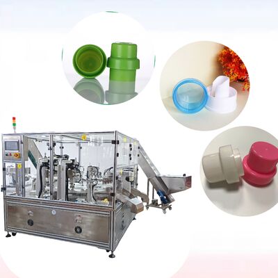 Un bon prix. Machine d'assemblage de bouchon de détergent pour les blanchisseries à servomoteur à haute précision avec taux de qualification de 99% en ligne